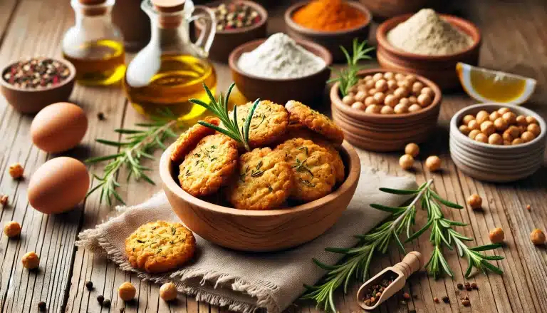 Receta de Galletas Saladas Sin Gluten con Harina de Garbanzo | Crujientes y Sabrosas