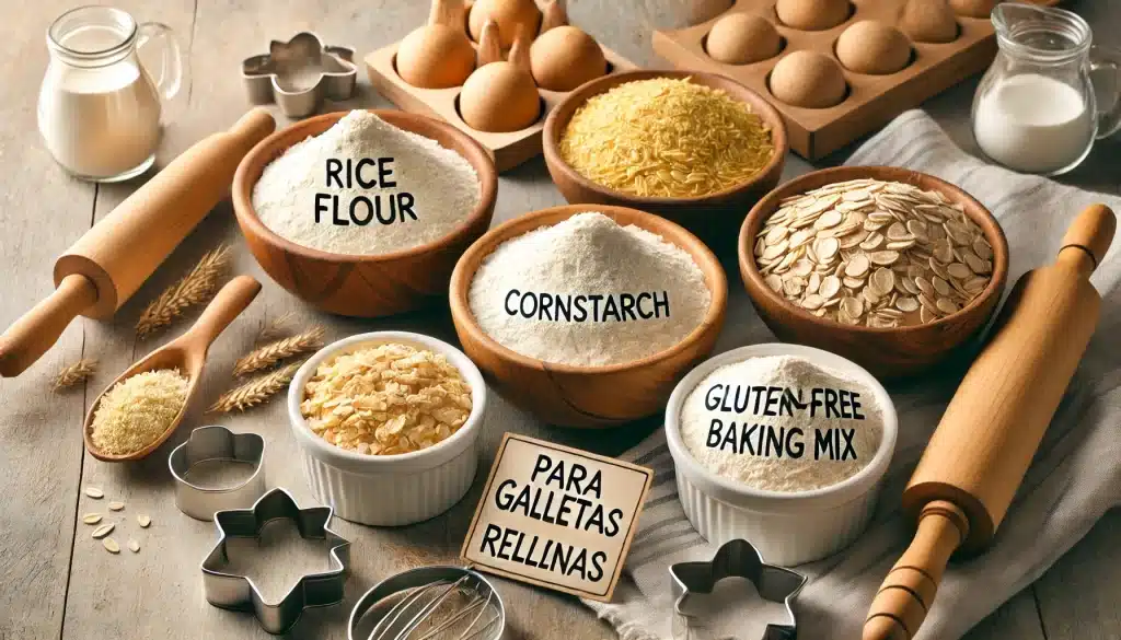 🧁 ¿Cuál es la Mejor Harina Sin Gluten para Galletas Rellenas?