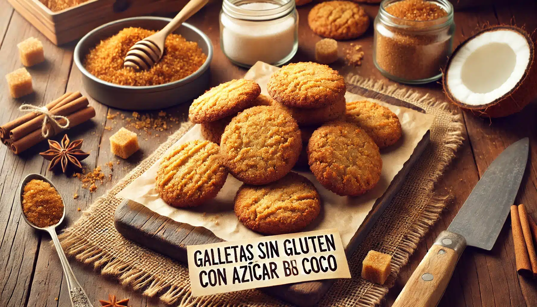 🥥 Galletas Sin Gluten con Azúcar de Coco: ¿Afecta a la Masa?