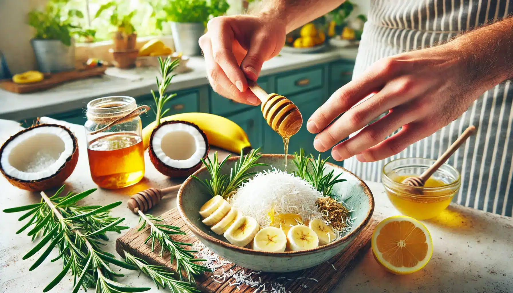Galletas Aromáticas de Limón y Romero SIN Harina | Sin Horno y Veraniegas