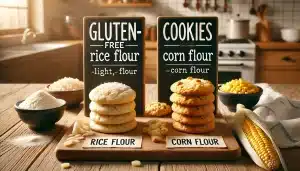 Diferencias entre Galletas con Harina de Arroz y Harina de Maíz
