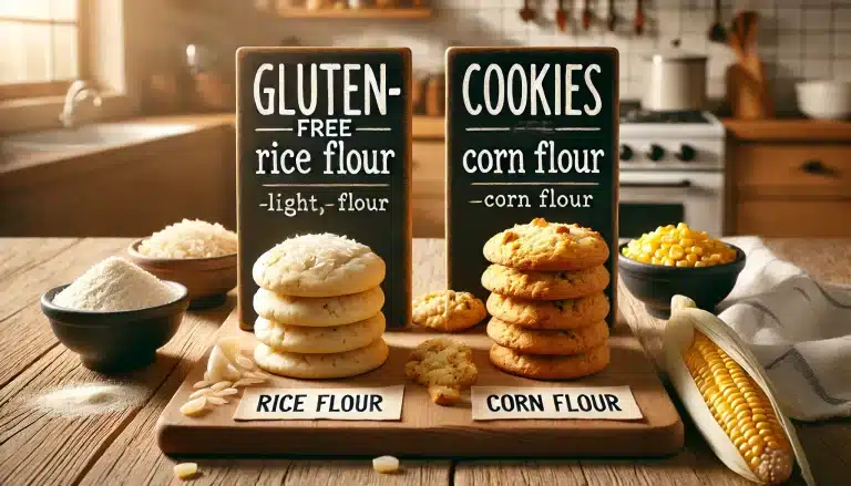 🌽 Diferencias entre Galletas con Harina de Arroz y Harina de Maíz