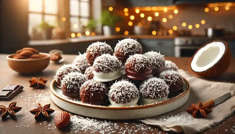 Receta de Galletas de Coco, Dátiles y Cacao Sin Gluten, Sin Harina y SIN Horno | Fáciles y Suaves