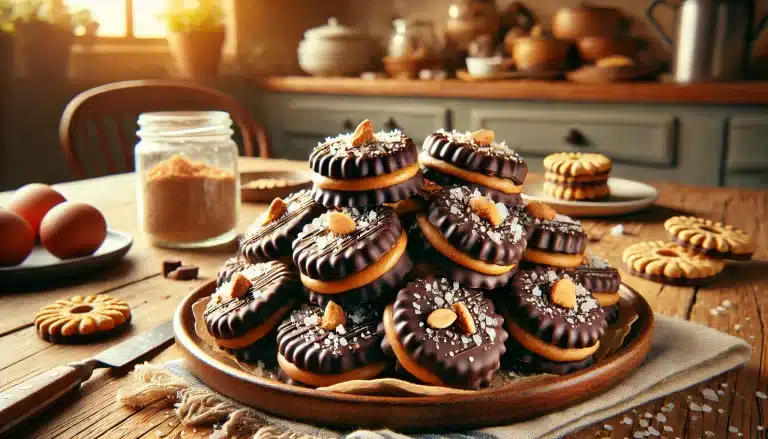 🥣 Receta de Galletas de Crema de Cacahuete y Chocolate SIN Gluten, SIN Harina y SIN Horno