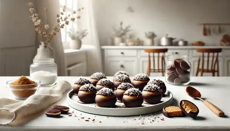 🥣 Receta de Galletas Energéticas SIN Gluten, SIN Harina, SIN Lactosa y SIN Horno | Dátiles, Cacao y Cacahuete