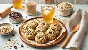 Galletas de avena sin harina y sin horno