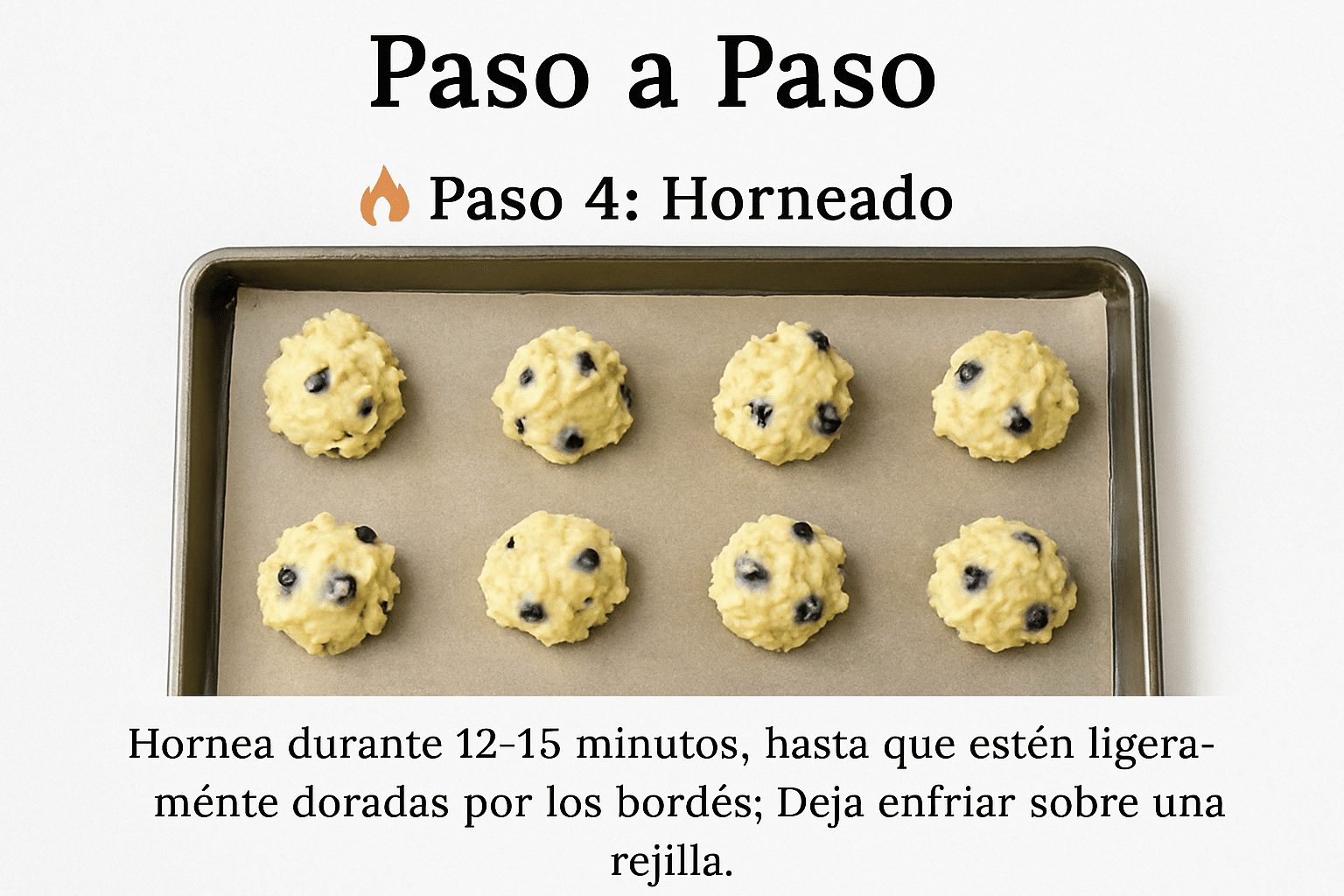 🥣 Receta de Galletas Sin Gluten de Arándanos y Limón | Con Harina de Arroz