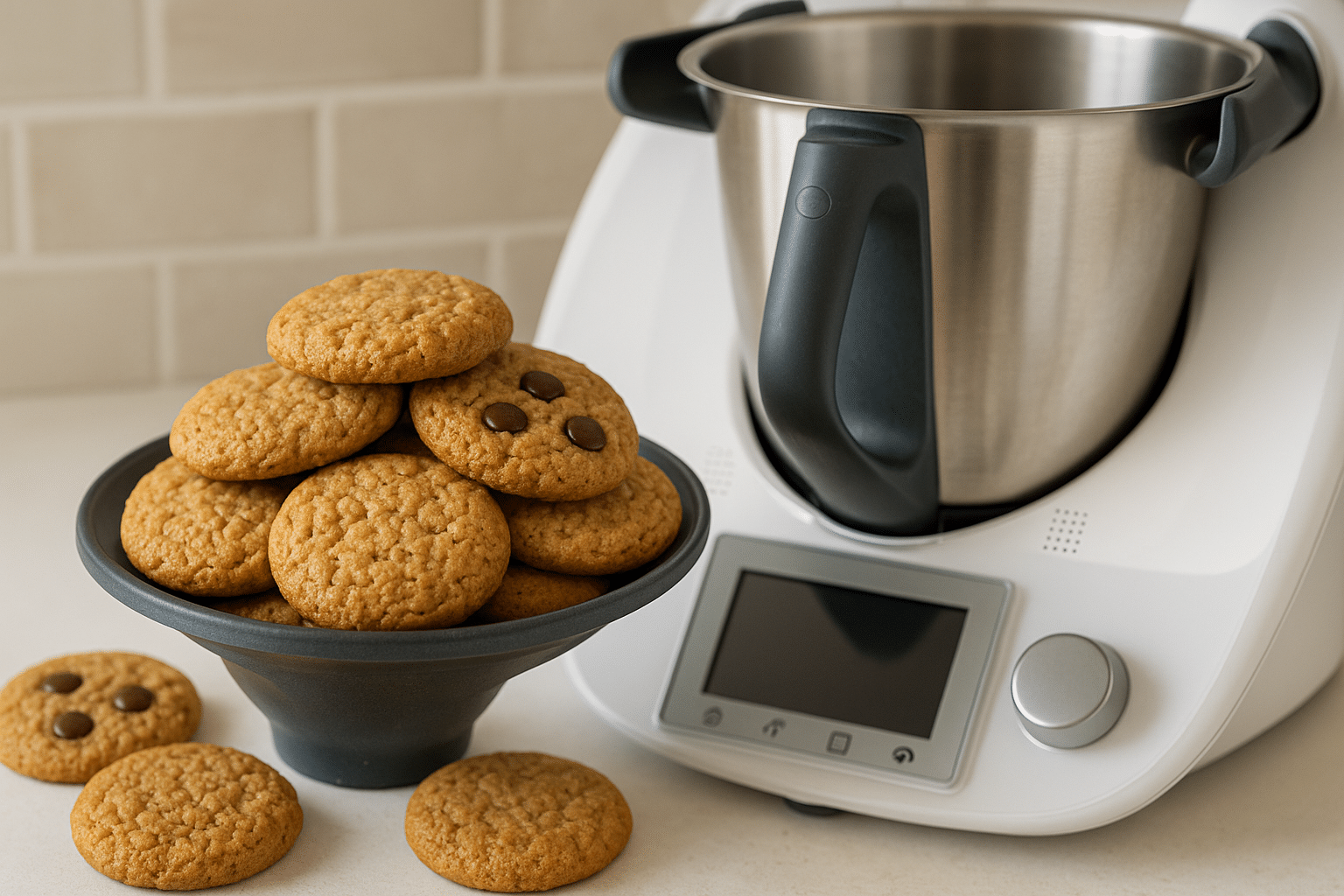 🥣 Receta de Galletas Sin Gluten con Harina de Avena en Thermomix | Veganas y Fáciles