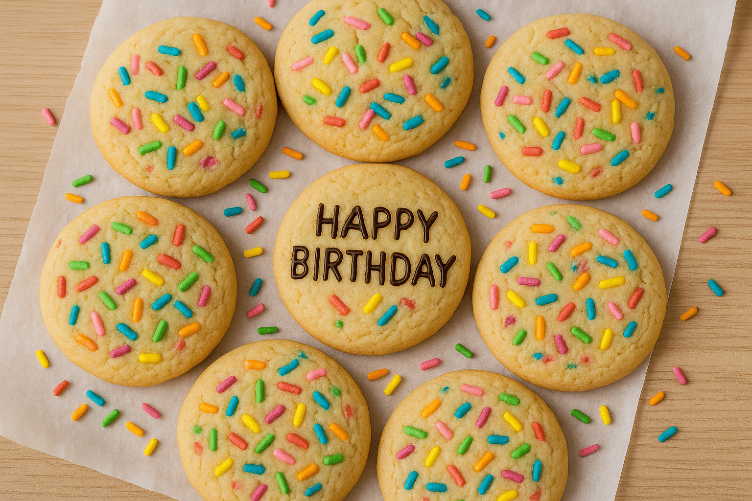 🥣 Receta de Galletas de Cumpleaños Sin Gluten con Harina Panificable | Dulces y Festivas