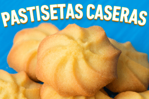 Pastisetas sin gluten: receta con harina de arroz