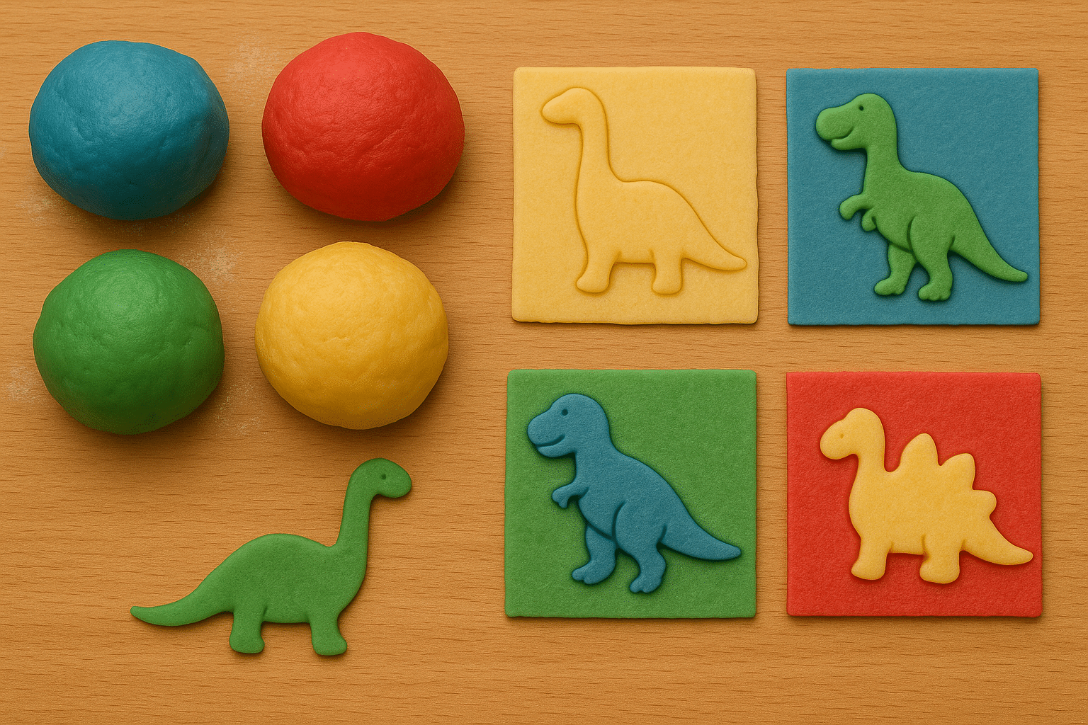 🥣 Receta de Galletas de Dinosaurios de Colores Sin Gluten | Fáciles y Divertidas