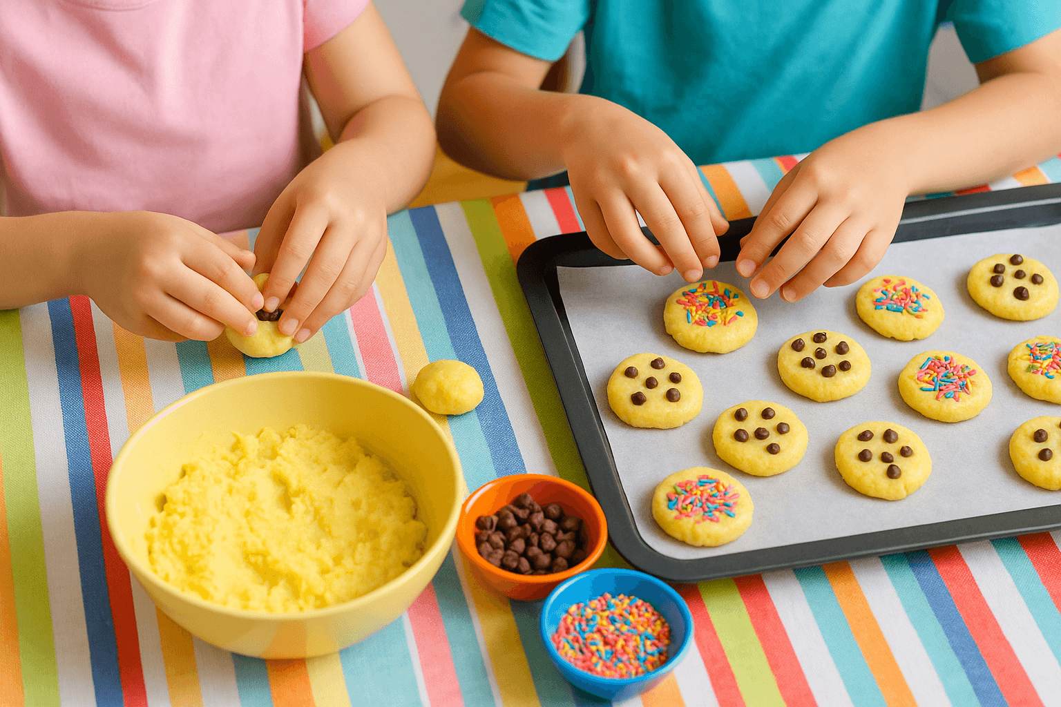 🥣 Receta de Galletas Sin Gluten Para Que Hagan los Niños | Súper Fácil y Divertida