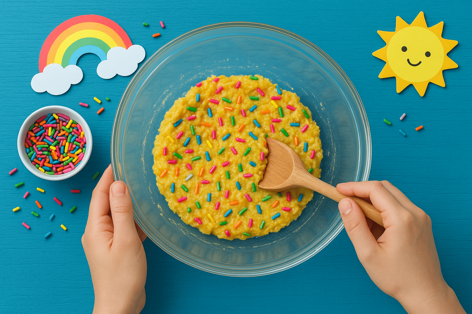 🥣 Receta de Galletas de Colorines Sin Gluten para Niños | Súper Divertidas y Fáciles