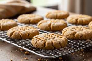 🥣 Receta de Galletas Sin Gluten de Mantequilla de Cacahuete | Fáciles y Rápidas