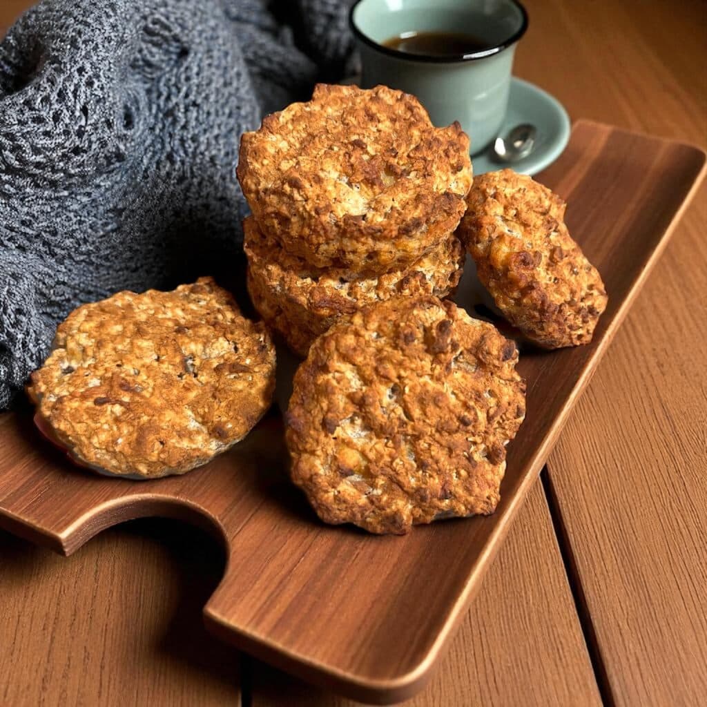🥣 Receta de Galletas de Avena con Plátano Sin Gluten | Fáciles y Saludables