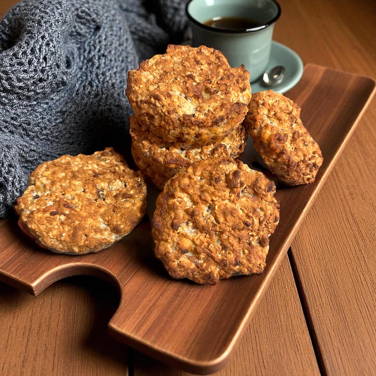 🥣 Receta de Galletas de Avena con Plátano Sin Gluten | Fáciles y Saludables