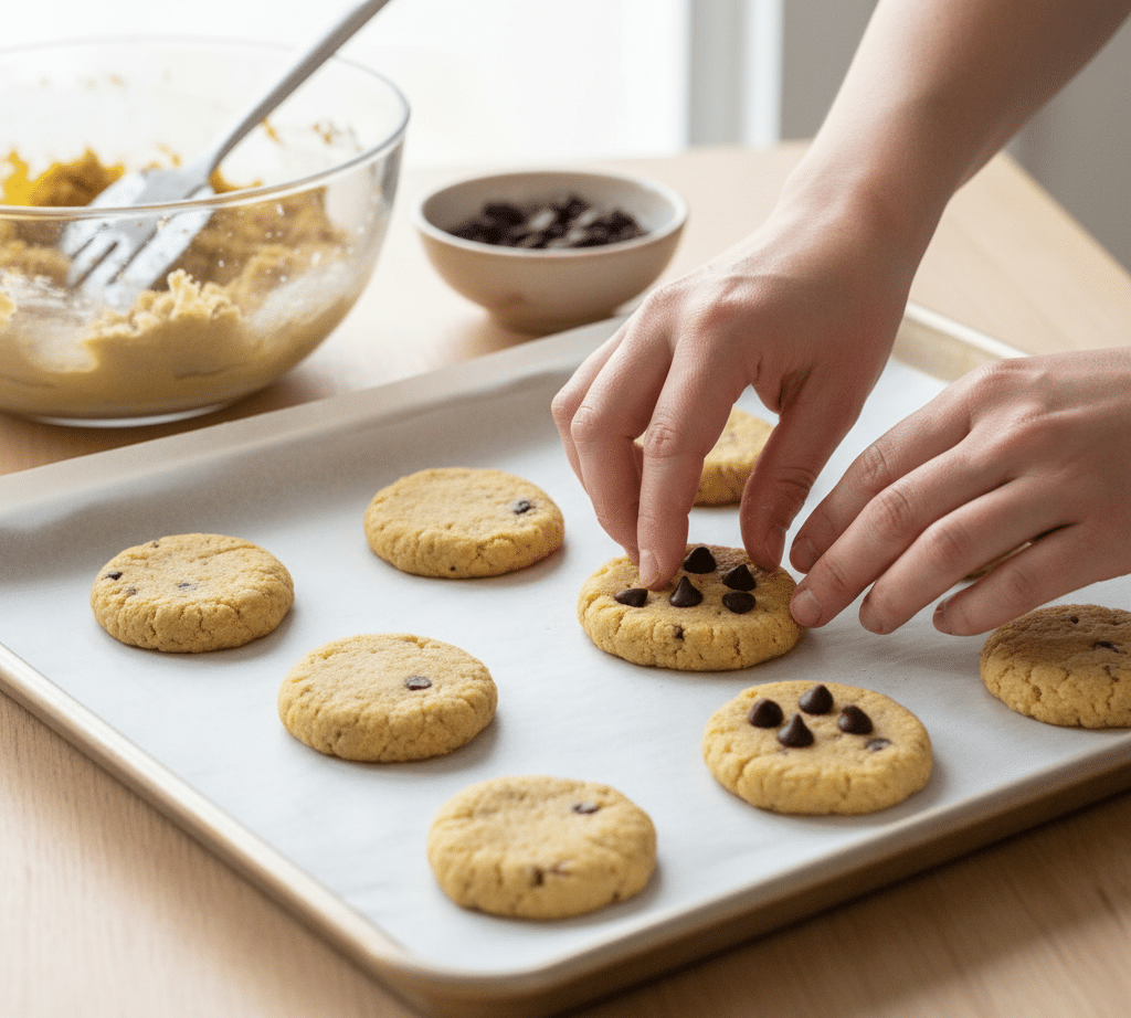 🥣 Receta De Galletas Ricas en Proteínas Sin Gluten | con Harina de Garbanzo
