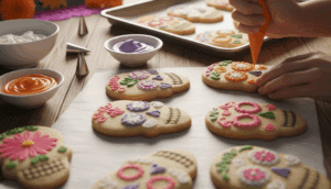 🥣 Receta de Galletas Dulces Sin Gluten para Día de los Muertos | Fáciles y Coloridas