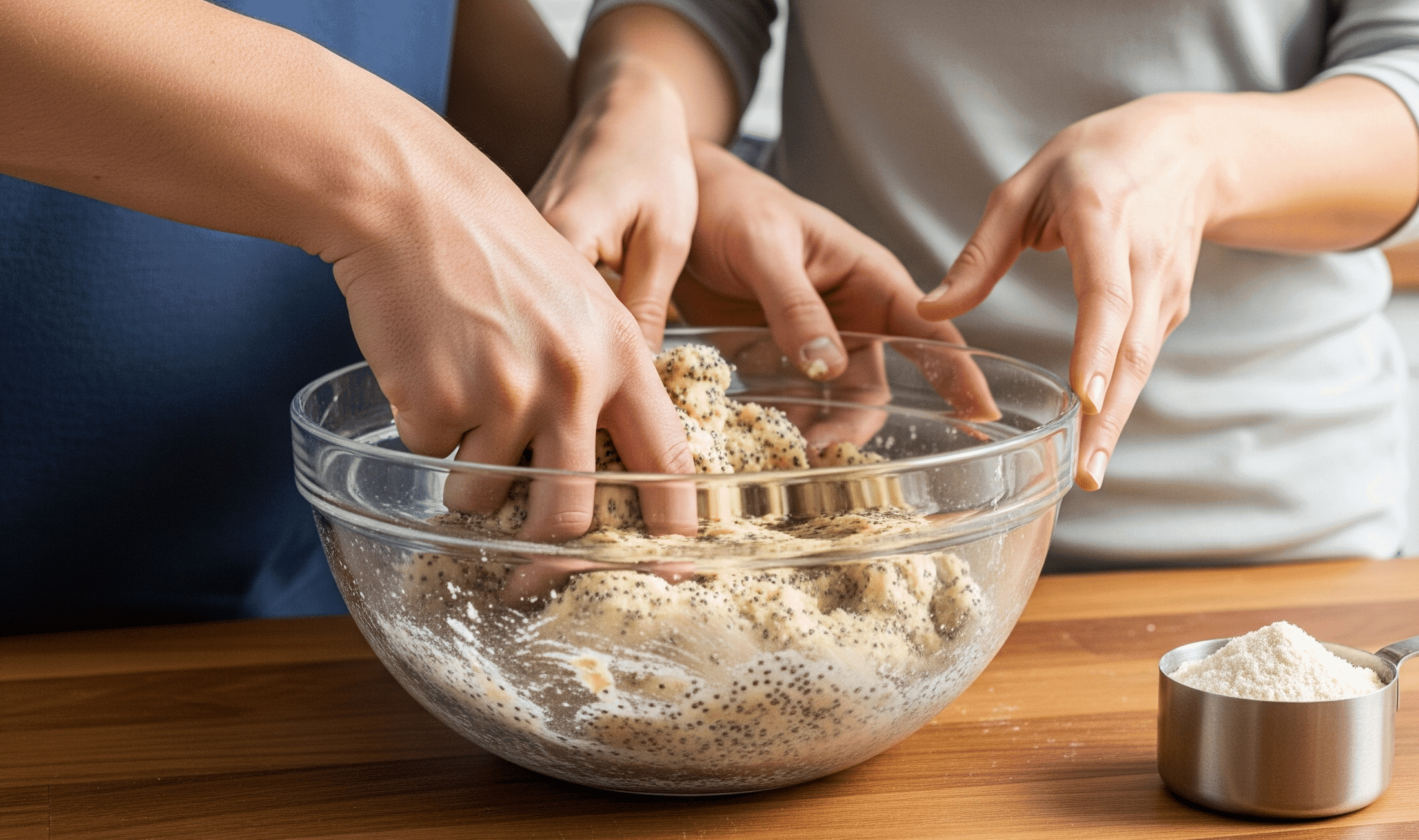 🥣 Receta de Galletas Sin Gluten | Ricas en Omega 3 con Chía y Harina de Arroz