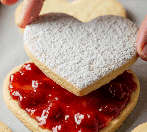 🥣 Receta de Galletas Linzer (Corazón y Mermelada) Sin Gluten | Fáciles y Románticas