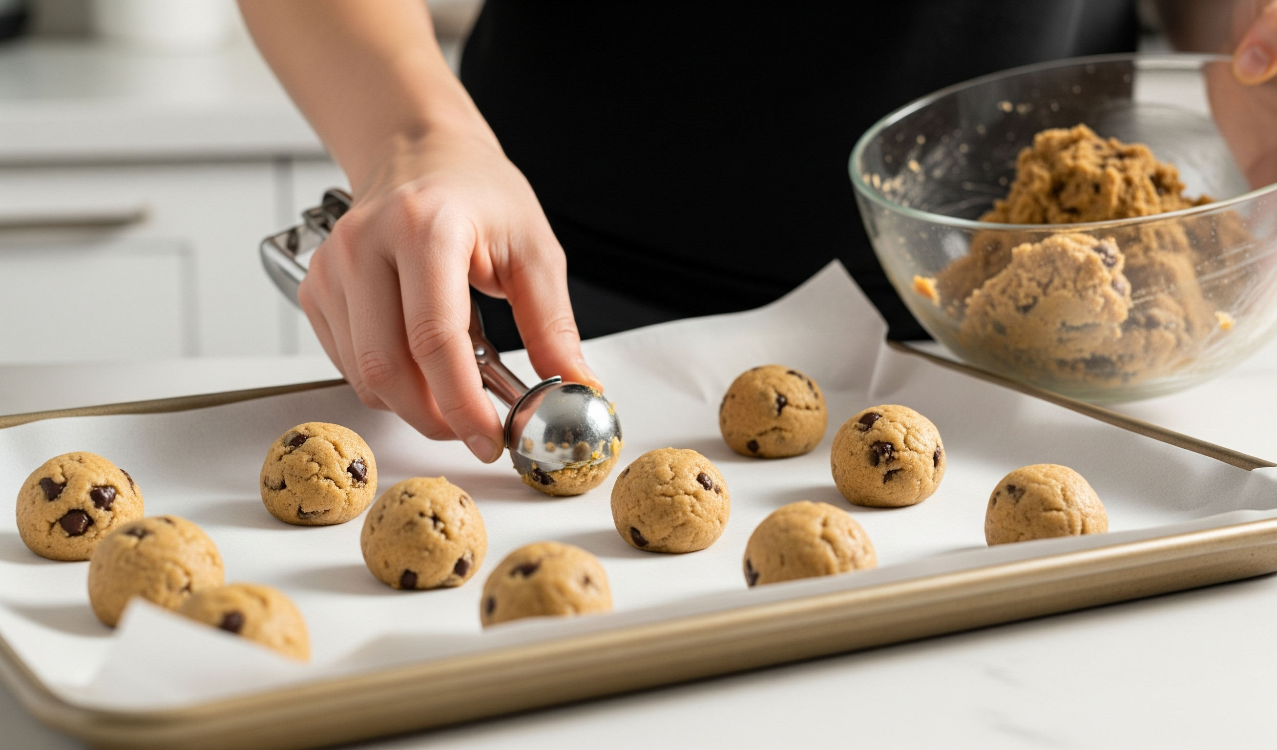 🥣 Receta de Galletas de Tahini y Chocolate Sin Gluten | Fáciles y Deliciosas