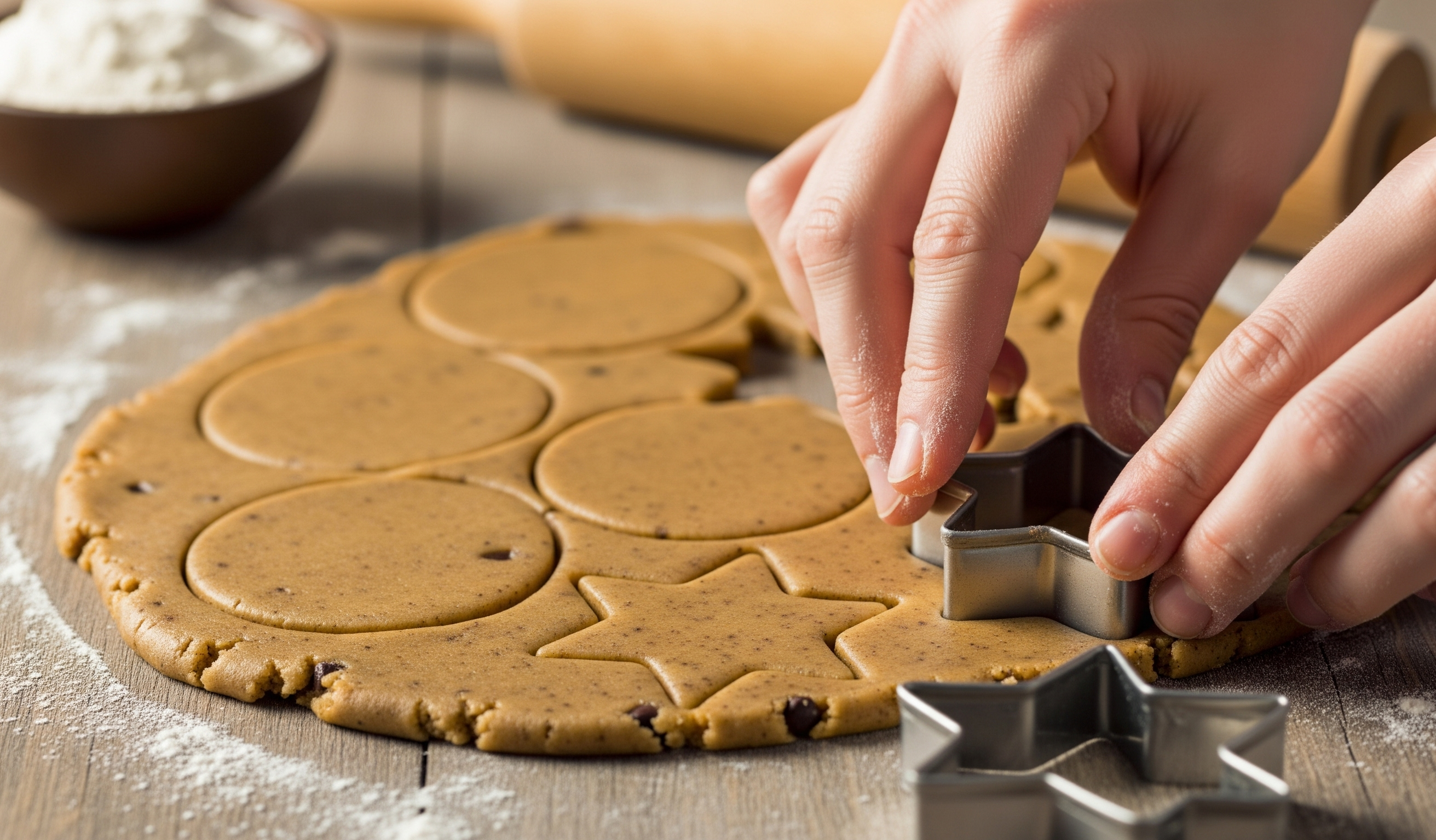 🥣 Receta de Galletas de Aceite de Oliva y Romero Sin Gluten | Crujientes y Aromáticas