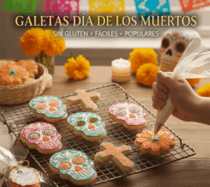🥣 Receta de Galletas Populares de Día de los Muertos con Harina de Maíz | Sin Gluten y Fáciles