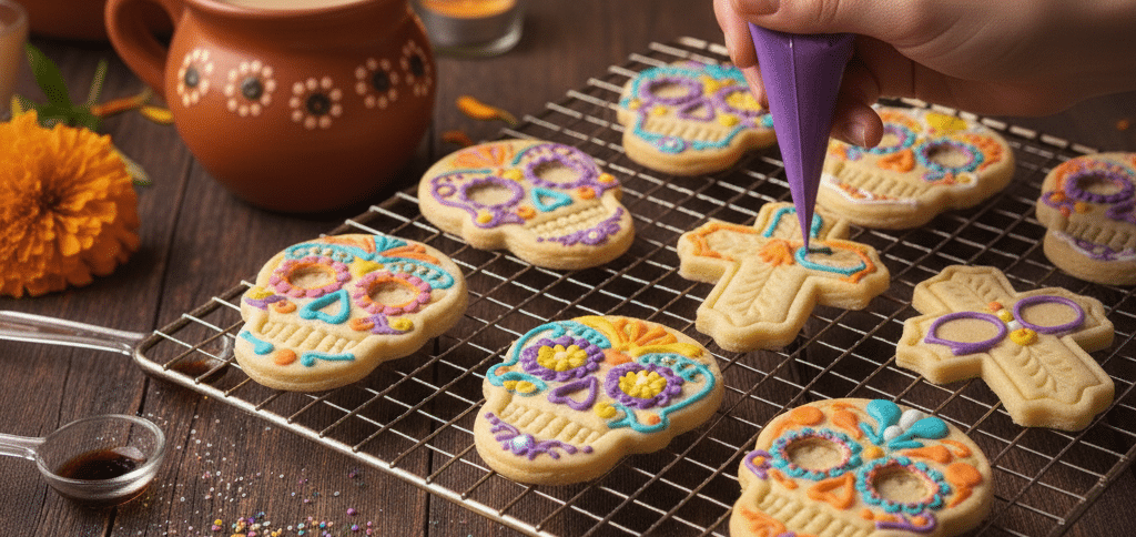🥣 Receta de Galletas Sin Gluten Día de los Muertos con Harina de Arroz | Fáciles y Rápidas
