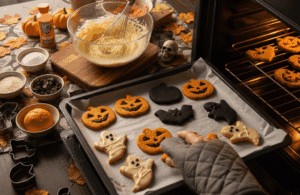 Receta de Galletas de Halloween Veganas Sin Gluten | Crujientes y Fáciles 🎃