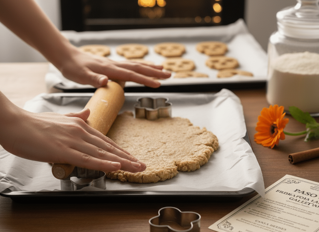 🥣 Receta de Galletas Veganas de Día de los Muertos con Harina de Avena | Sin Gluten y Fáciles
