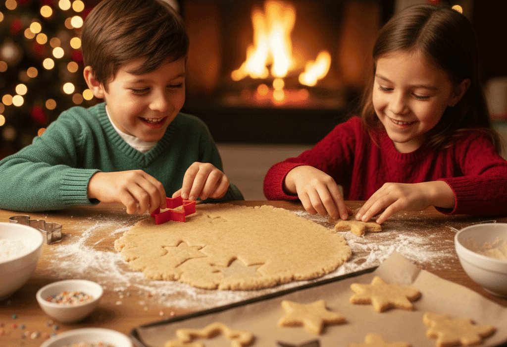 Galletas de Navidad ¡Fácil y Divertidas para Niños! y sin Gluten🍪