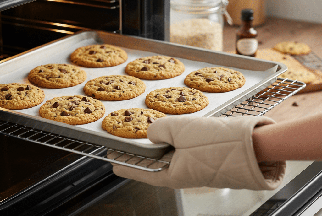 🥣 Galletas proteicas sin gluten con avena y proteína en polvo