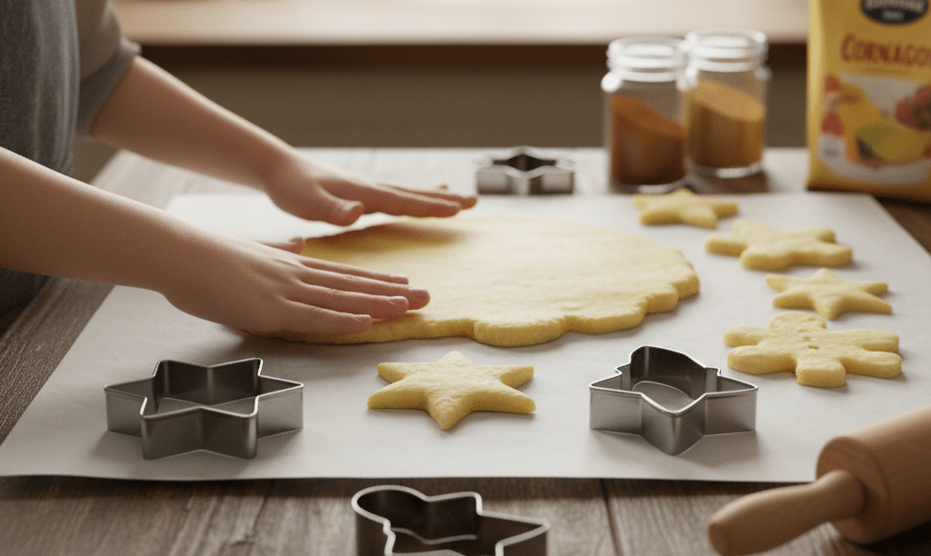Galletas sin gluten para Navidad (jengibre y canela)