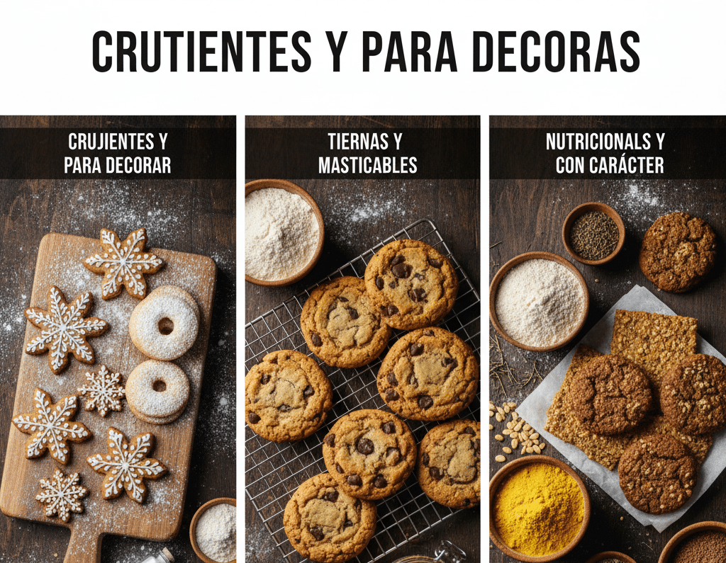 Las Mejores Harinas Sin Gluten Para Repostería de Galletas