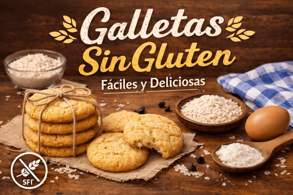 Receta de Galletas Sin Gluten para Cualquier Día | Fáciles y Caseras