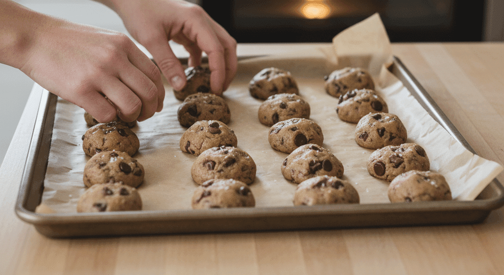 Galletas sin gluten con chocolate (gluten-free chocolate chip cookies)
