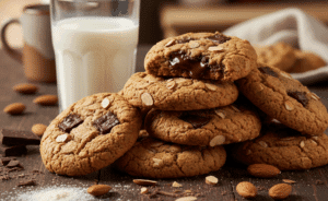 Galletas sin gluten de chocolate y almendra como hacerlas en casa de manera fácil