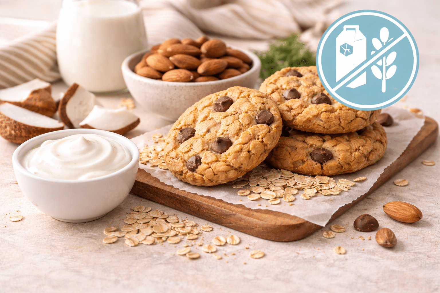 Galletas sin gluten y sin lactosa