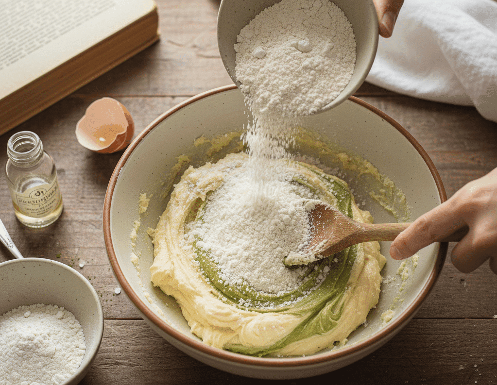 Receta de Galletas de Té Matcha sin gluten