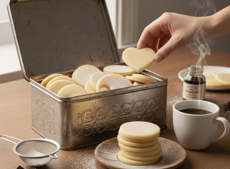 Galletas sin gluten con azúcar glass