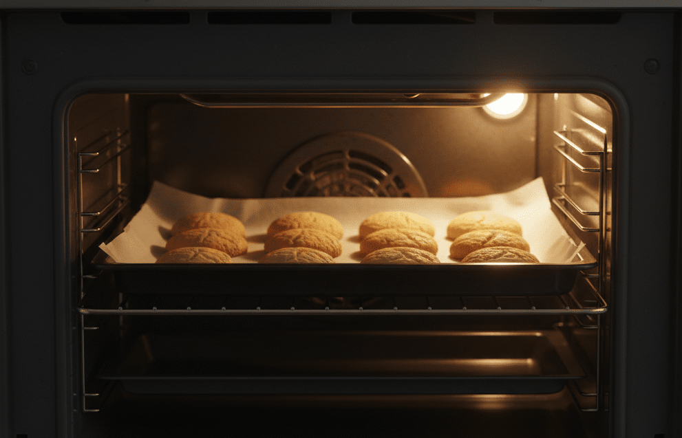 Masa de galletas sin gluten crujiente por fuera y tierna por dentro