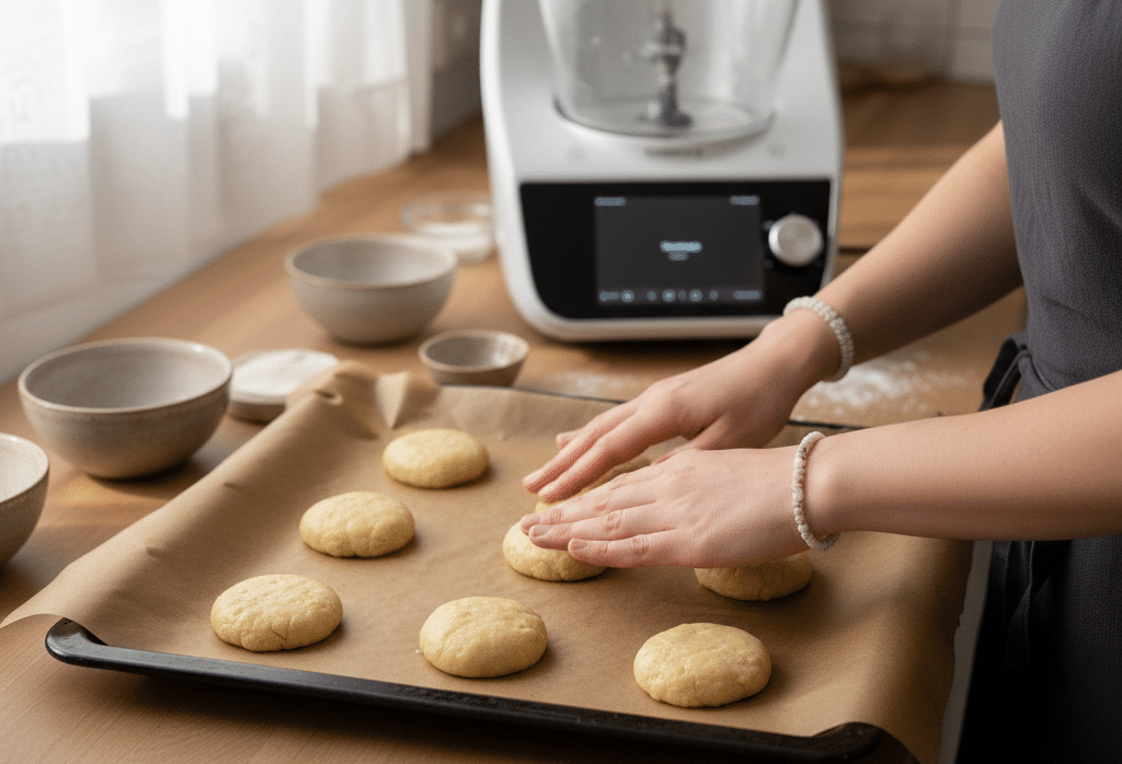 Galletas sin gluten para preparar en Thermomix