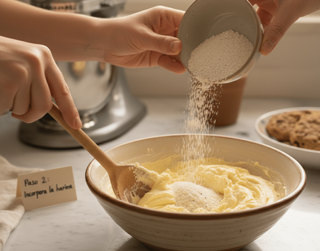 Galletas sin gluten para postres caseros fáciles