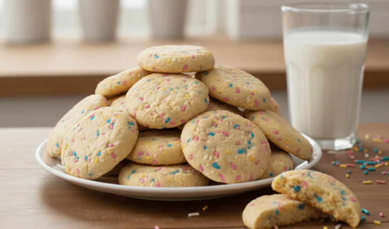 Explosión de Confeti (Funfetti Cookies)
