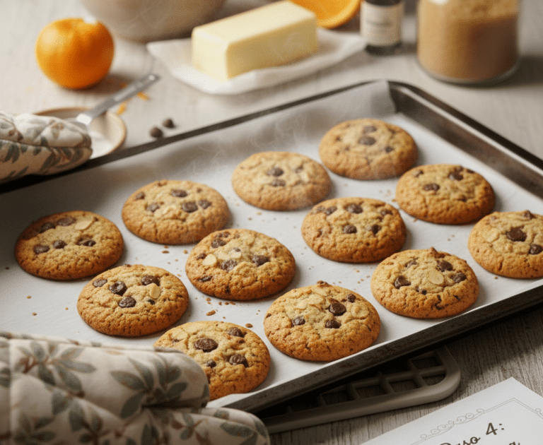 Galletas sin gluten para postres caseros fáciles