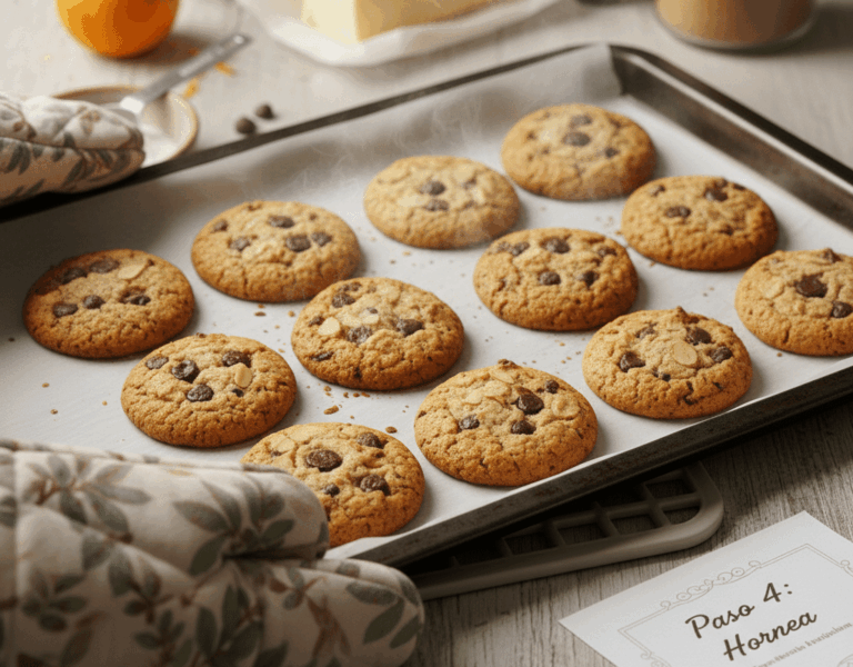 Galletas sin gluten ideales para postres rápidos