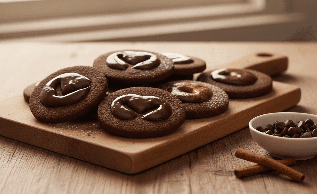 Galletas "Antifaz" de Chocolate