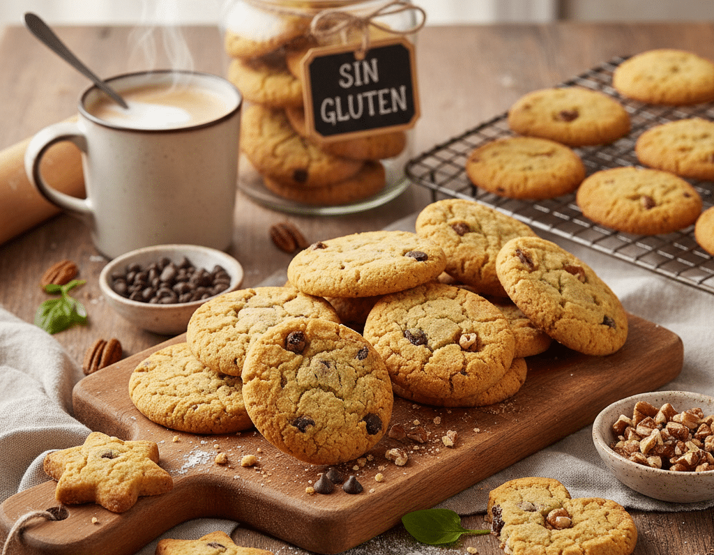 Masa de galletas sin gluten básica para cualquier ocasión