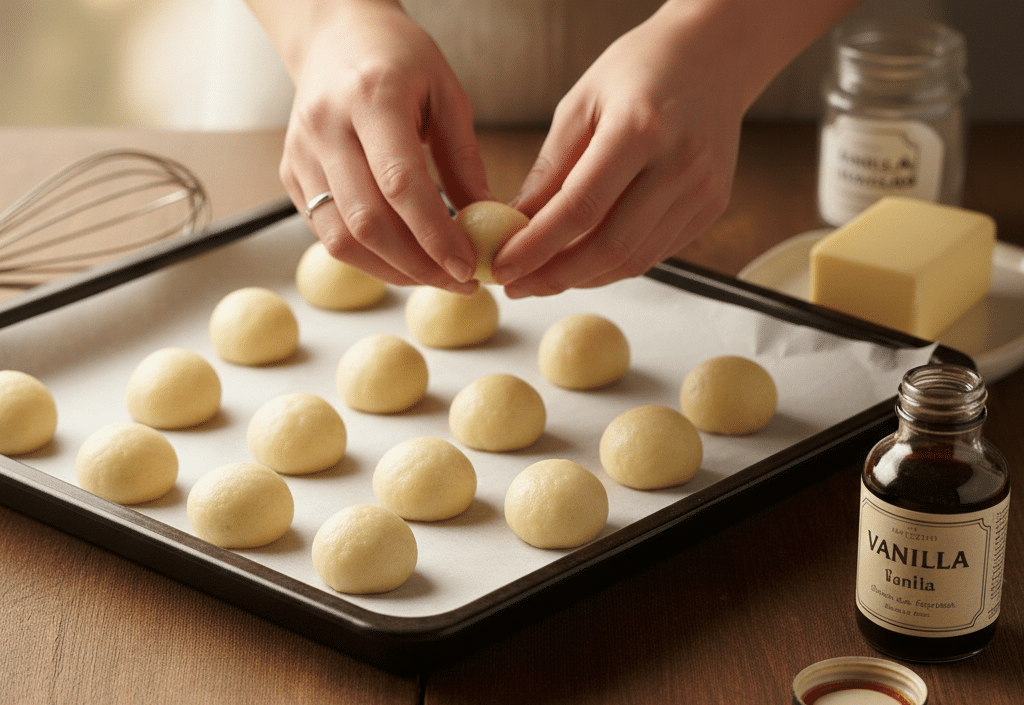 Masa de galletas sin gluten crujiente por fuera y tierna por dentro