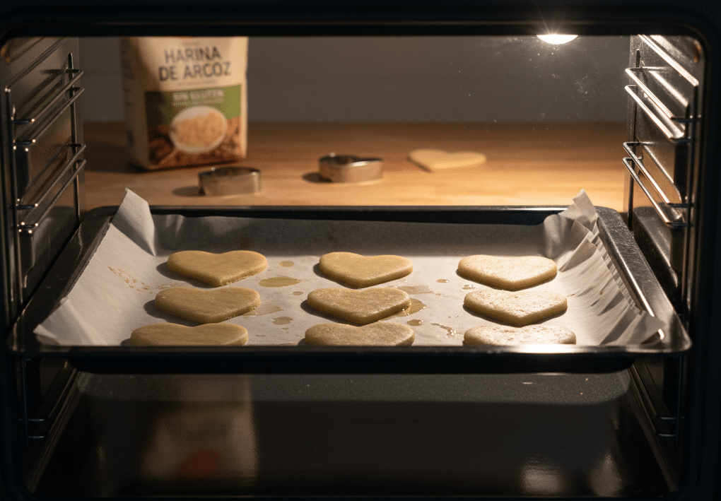 Galletas de Mantequilla para San Valentín